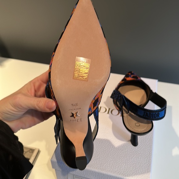 BRAND NEW, NEVER WORN, Christian Dior J’Adore Slingback heels, size 7 1/2! - Picture 3 of 7